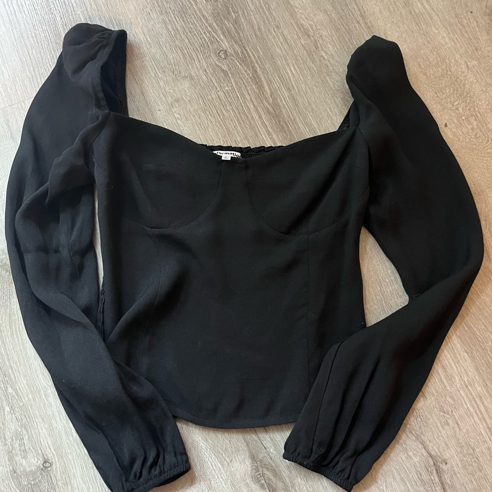 Reformation sweetheart top. Size 0, great condition